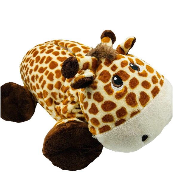 Stuffies Sky Giraffe Plush Toy Large 20 inch Hidden Pockets Stuffed Animal Zip - Picture 1 of 10